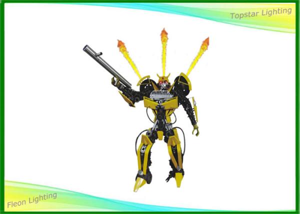 Customized Special Effect Equipment Smart Bumblebee Robot Characters for
