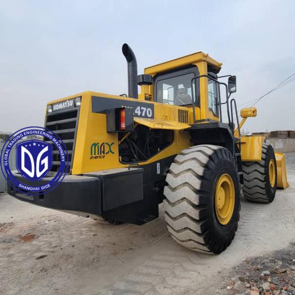 Komatsu WA470-3 With excellent power durability and high efficiency Japanese Komatsu WA470-3 Loader