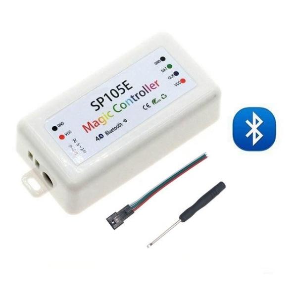 Quality Rgb 5v To 24V Sp105e Magic Home Dmx Led Controller For Ws2812 Ws2813 Light for sale