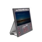 motion sensor activated video shelf talker screen with custom design for retails