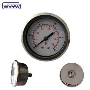 China 2.5 Inch Manometro Pressure Gauge Meter , Bar Fuel Pressure Gauge on sale