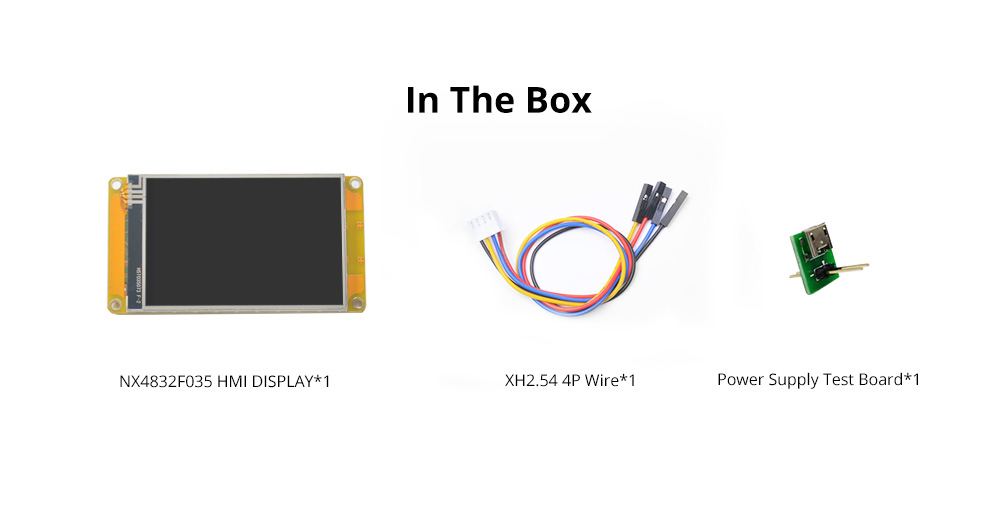NX4832T035 Arduino 3.5 Touchscreen Raspberry Pi Smart HMI TFT LCD Module