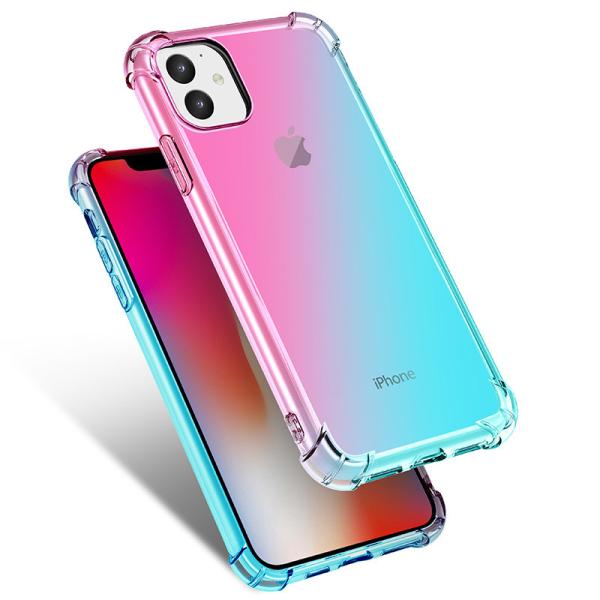 iPhone 11 TPU Cover Rainbow Shockproof Case for Apple iPhone 11 2019