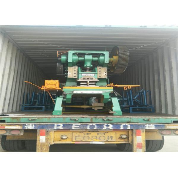 Coil Fencing Concertina Wire Making Machine Strip Thickness 0.3-0.6mm 850-1350m/ Hour