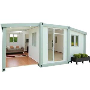 China 20ft Modern Container House with EPS Sandwich Panels Roof and Double-Wing Expansion on sale