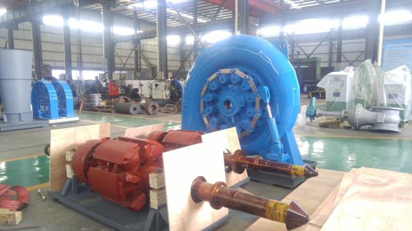 Quality Efficiency High Horizontal Hydro Turbine for 2.9 M3 Flow Meter for sale
