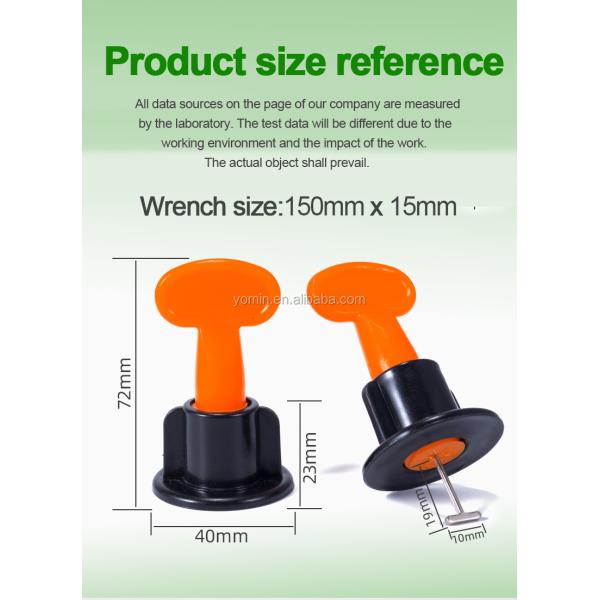 Wholesale Tools Recyclable Ceramic Tile Leveler Tile Levelling Plastic Wedges Spacer System