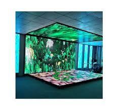 Quality Multicolor Interactive LED Display , Moistureproof Curved LED Panels for sale