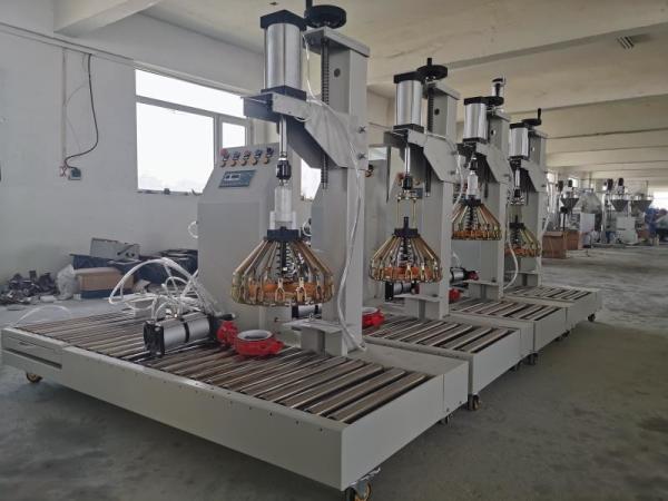 Quality Double Speed Semi Automatic Paint Packing Machine Computer Control for sale