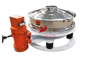 China Double Motor Vibro Screen Separator Direct Discharging SUS304 / 316 Material on sale