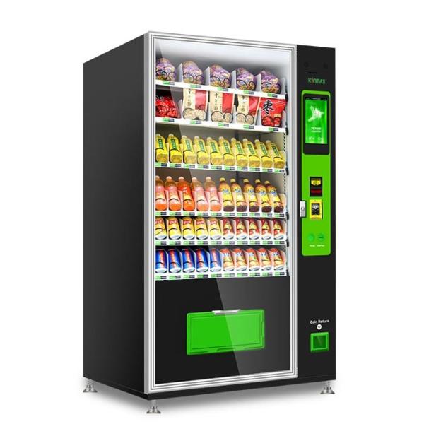 Quality Snacks And Beverage Combo Vending Machine for Retail Items for sale