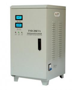 Wholesale TND Series Automatic Voltage Stabilizer 5kva , AC 3 Phase Voltage Regulator 220v High Precision from china suppliers