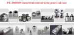 CNC Lathe Machine For Heavy Cutting With Servo Programmable Tailseat And