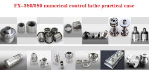 CNC Lathe Machine For Heavy Cutting With Servo Programmable Tailseat And Motorized Spindle