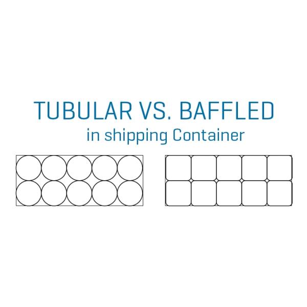 5:1 6:1 Baffle Fibc Bag / Big Bulk Bags square Formstable 4 panel