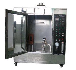 China ISO340:2004  Conveyor Belt Vertical Burning Test Machine for Textile Core Conveyor Belt on sale