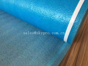 Wholesale Customized Blue High Absorbent Rubber Sheet Roll EPE Foam Sheet REACH / SGS from china suppliers