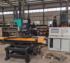 China Thickness 5~25mm Steel Plate Punching Machine CNC Touch Screen on sale