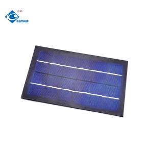 Wholesale 6V 3W Glass Laminated Residential Solar Panel ZW-3W-6V-3 Waterproof Portable Solar Panel Charger from china suppliers
