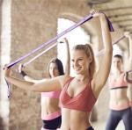 Stretch Strap, Elastic Yoga Stretching Strap, Multi-Loop Physical Therapy,