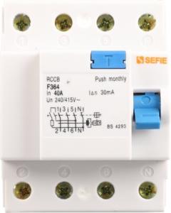 6KA RCCB Residual Current Circuit Breaker With Overcurrent Protection