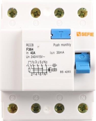 Quality 6KA RCCB Residual Current Circuit Breaker With Overcurrent Protection for sale