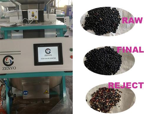 Quality Small CCD Color Sorter For Black Beans Secondary Sorting Option for sale