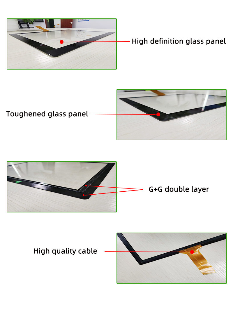 8.4 Inch Projected Capacitive Touch Screen USB Power 10 Touch Points Control