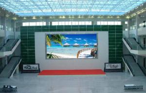 China GOB P10 LED Display Board Indoor Full Color Led Display High Resolution 320mm x 160mm on sale