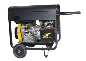 China Portable Small Welder Generator 190A Electric Start With Wheels And Handle on sale