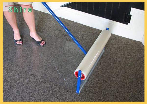 Quality Clear Adhesive Carpet Protection Film Dust Proof Plastic Cover for sale