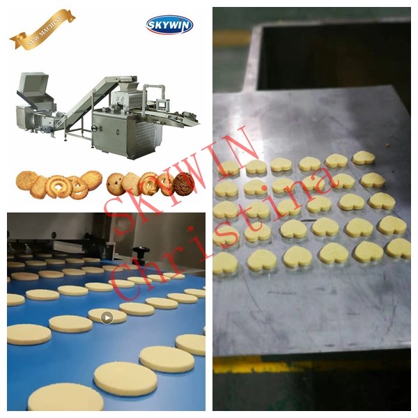 CE Working Width 400mm Cookie Production Equipment / Cookie Depositor Machine