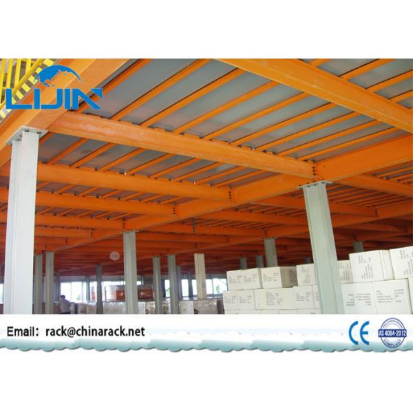 H Beam Steel Storage Mezzanine Platforms , Workshop Warehouse Mezzanine Systems