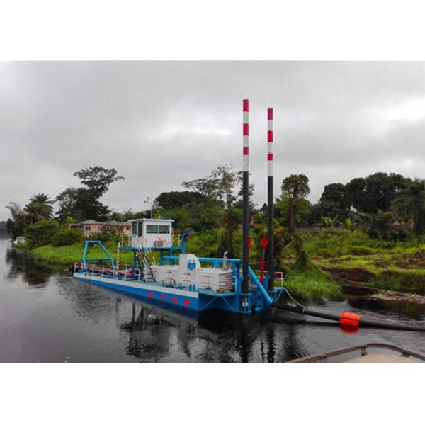 Mini 6 Inch Hydraulic Cutter Suction Dredger For River Sand Mining