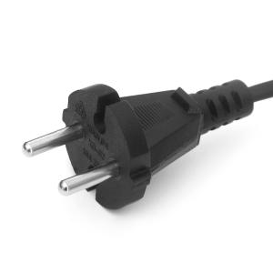 China European Standard 2 prong pin computer AC power cord cables 2 pin Eu power cable 2 pin power cord on sale