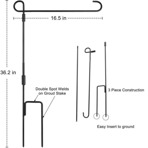 12x18 Inch Decorative Garden Flags Sublimation Printing Double Sided