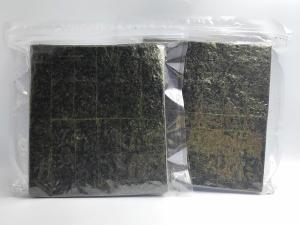 Pyropia Tenera Organic Triangular Onigiri Yaki Roasted Nori Seaweed Japanese Sushi Nori Sheets 50 Sheets For Oriental Supermarket