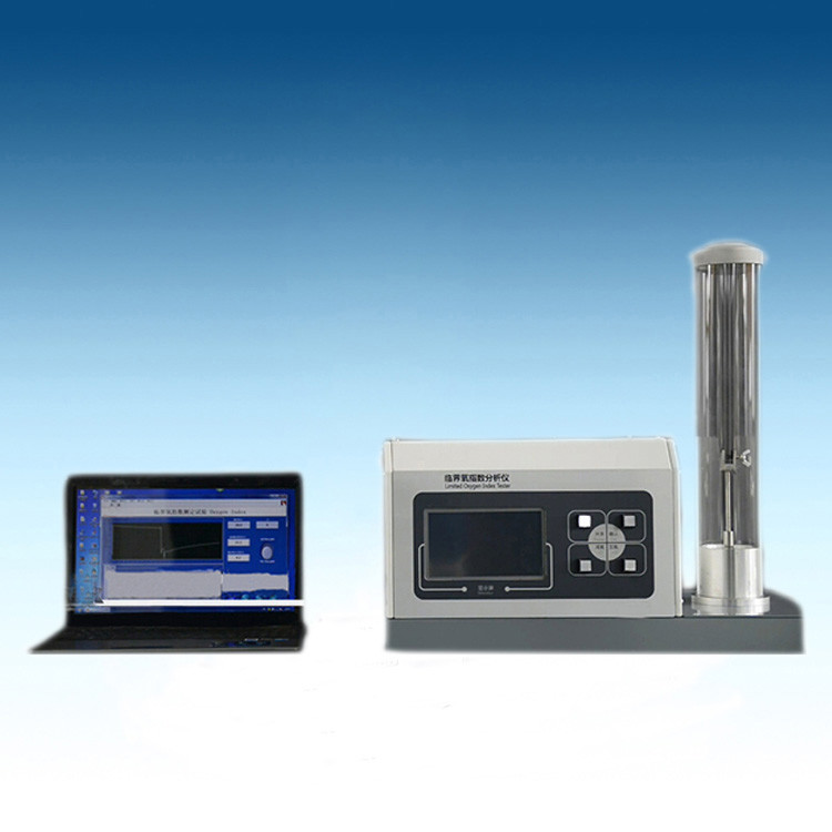LOI-A Plastic and Rubber Limiting Oxygen Index with Temperature Index Tester