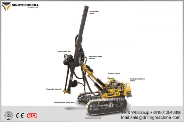 Quality Compact Atlas Copco Surface Drill Rigs , AirROC D35 Mining Blast Hole Drill Rig for sale