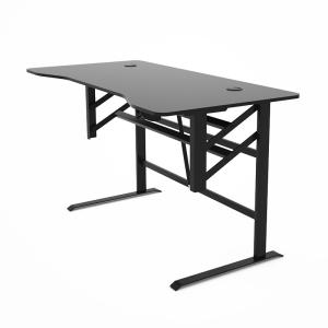 China Height Adjustable Sit Stand Table Pneumatic Lifting Desk Standing Desk on sale