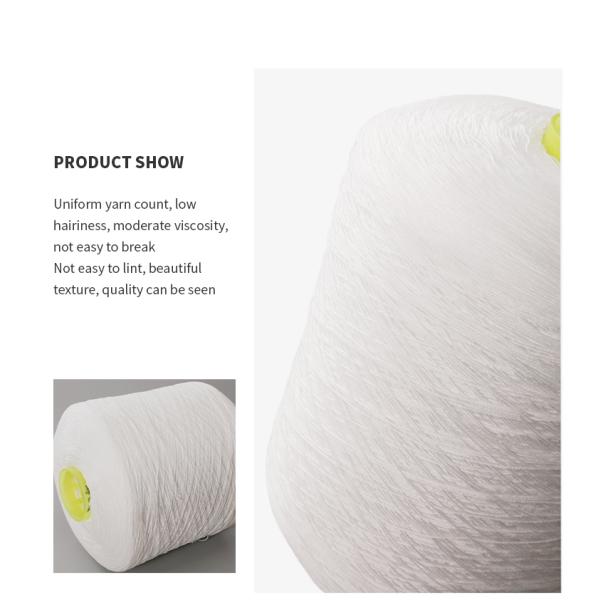 Sewing Garment Hot Melt Full Polyester Filament Yarn Dyed 36F Tfo Light Yarn 100%