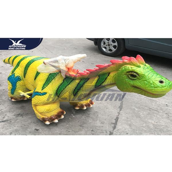 220V Motorized Animatronic Animals For Amusement Park / Outdoor Dinosaur Statues