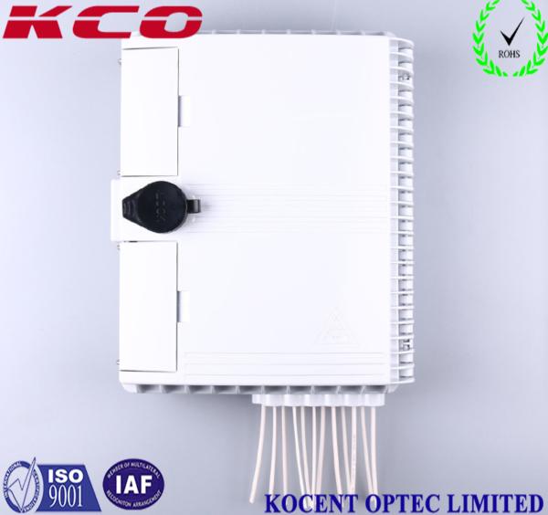 Quality Custom 12 Cores 1x8 Splitter Fiber Optic Terminal Box KCO-FDB-12D for sale