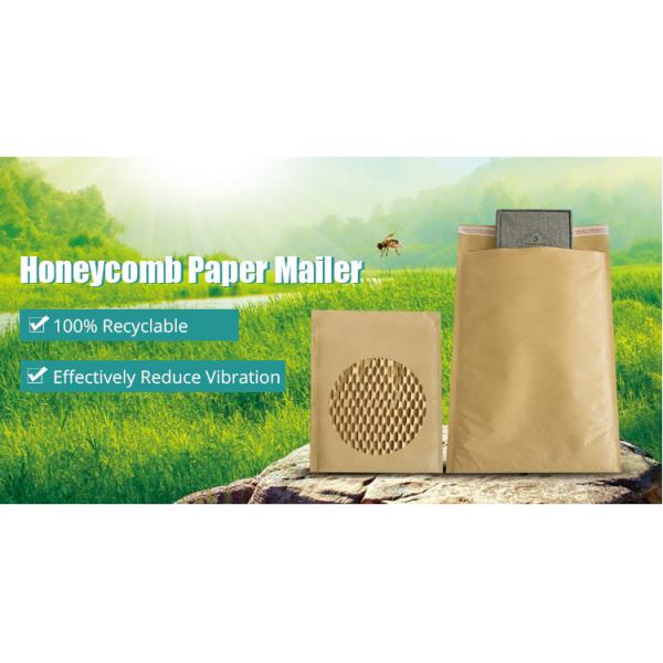 Customizable shockproof Honeycomb Paper Envelope Eco-Friendly Paper Bag For Posting