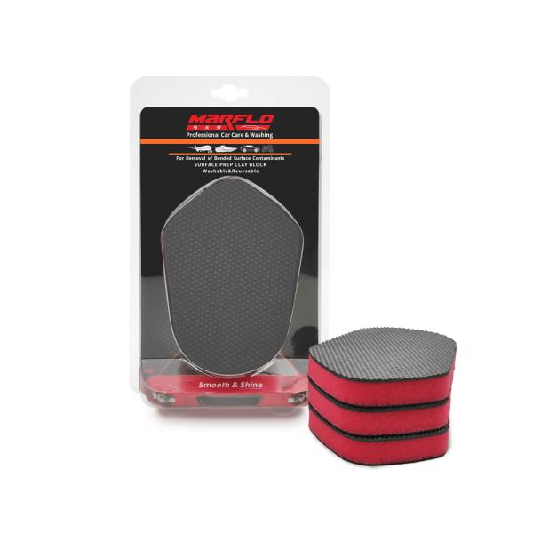 Quality Square Shape Red Car Clay Block With BSCI ISO-9001 Certification for sale