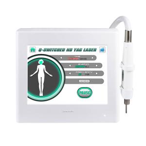 China Laser Pigmentation Removal ND Yag Laser Machine Removal Pigment Spots on sale