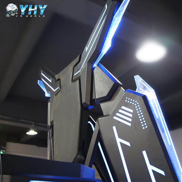 1.5kw Flying VR Flight Simulators Shopping Mall Standing Motion Game Machine