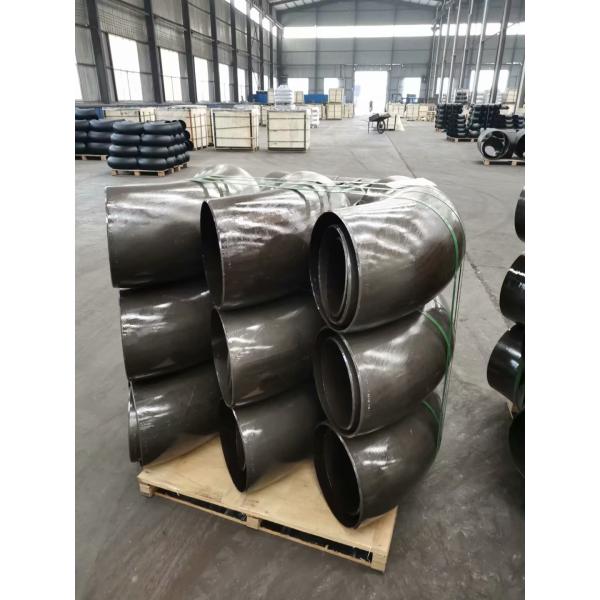 ASME B16.9 Butt Welded Pipe Fittings SCH10 SCH20 STD SCH40 SCH80 Black Steel Elbow