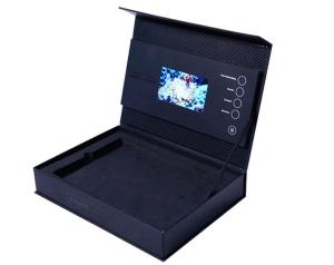 China 4.5/5/7/10.1 inch HD LCD video gift box custom print lcd video box for corporate marketing on sale