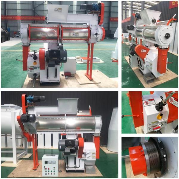 220v Animal Food Pellet Machine , 1.5-2.5T/H Broiler Bird Industrial Pellet Machine